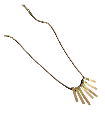 Radiant Rays Stainless Steel Necklace