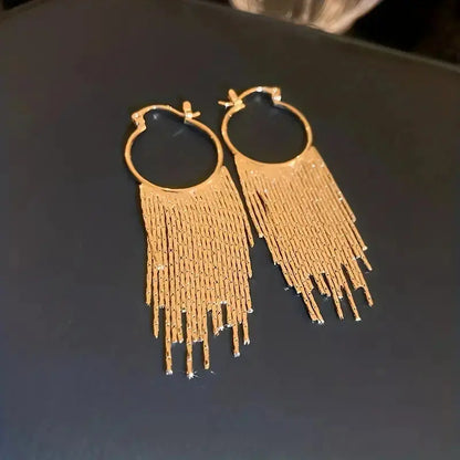 Golden Chain Earrings