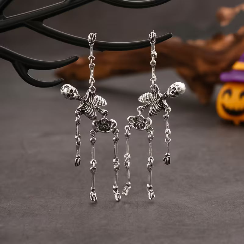 Vintage Skull Earrings