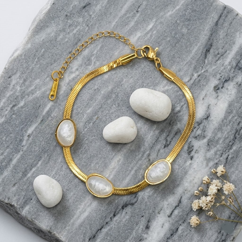 Aurora White Bracelet
