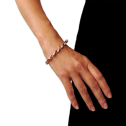 Twisted Open Cuff Bracelet