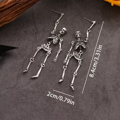 Vintage Skull Earrings