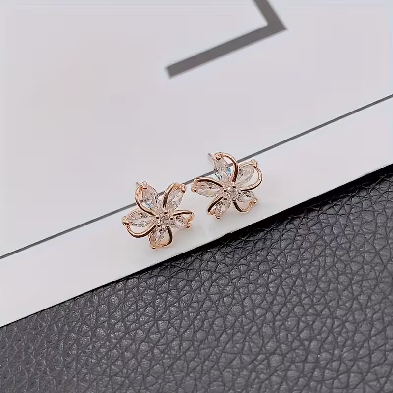 Flower Stud Earrings