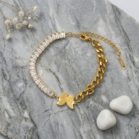Zircon Butterfly Bracelets
