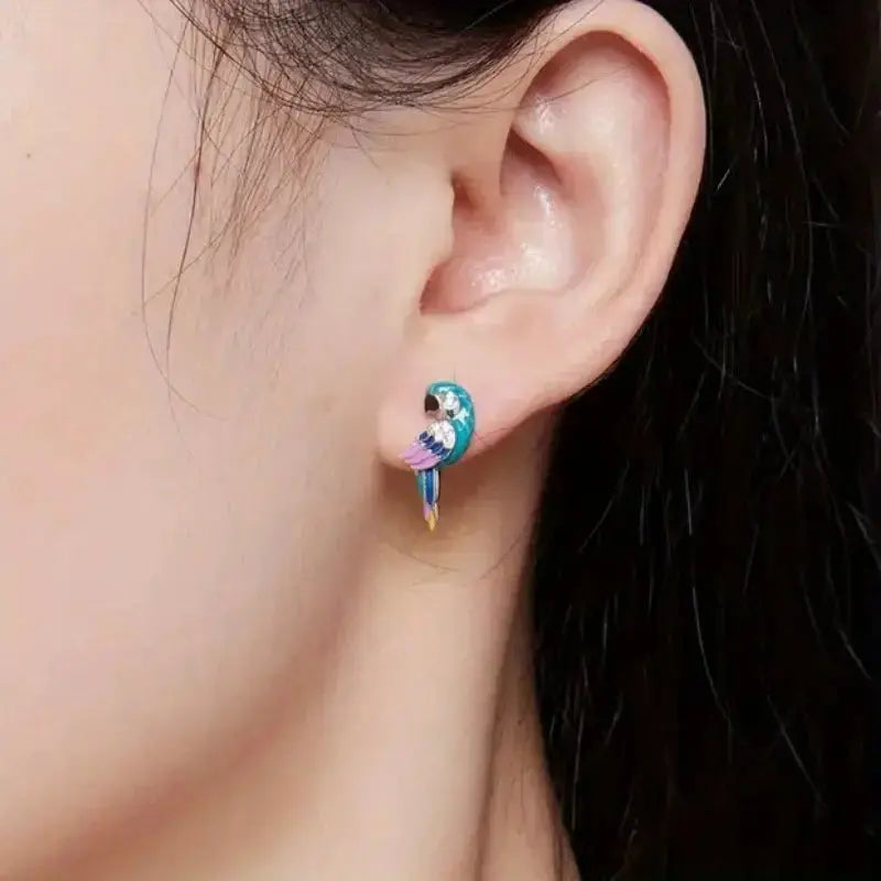 Parrot Bird Earrings