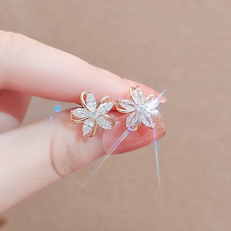 Flower Stud Earrings