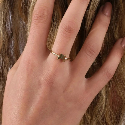 Elegant Butterfly Ring