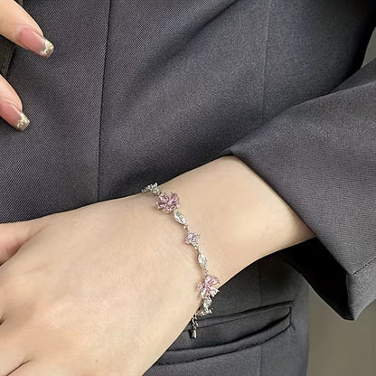 Pink Cherry Bracelet