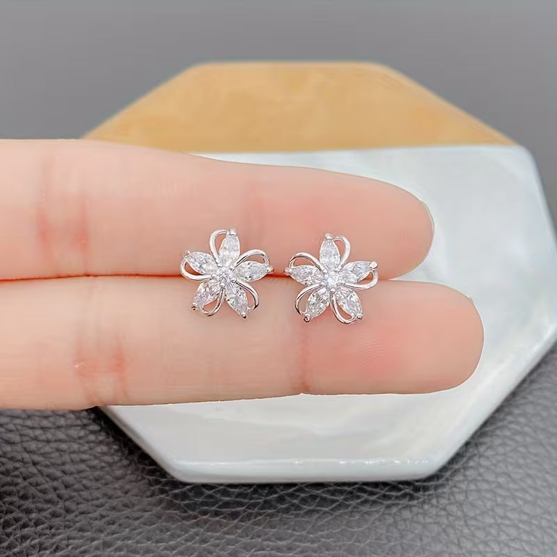 Flower Stud Earrings