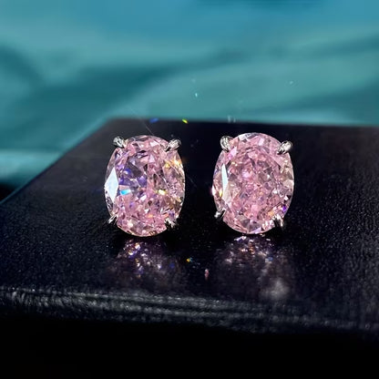 Classic Oval Stud Earrings