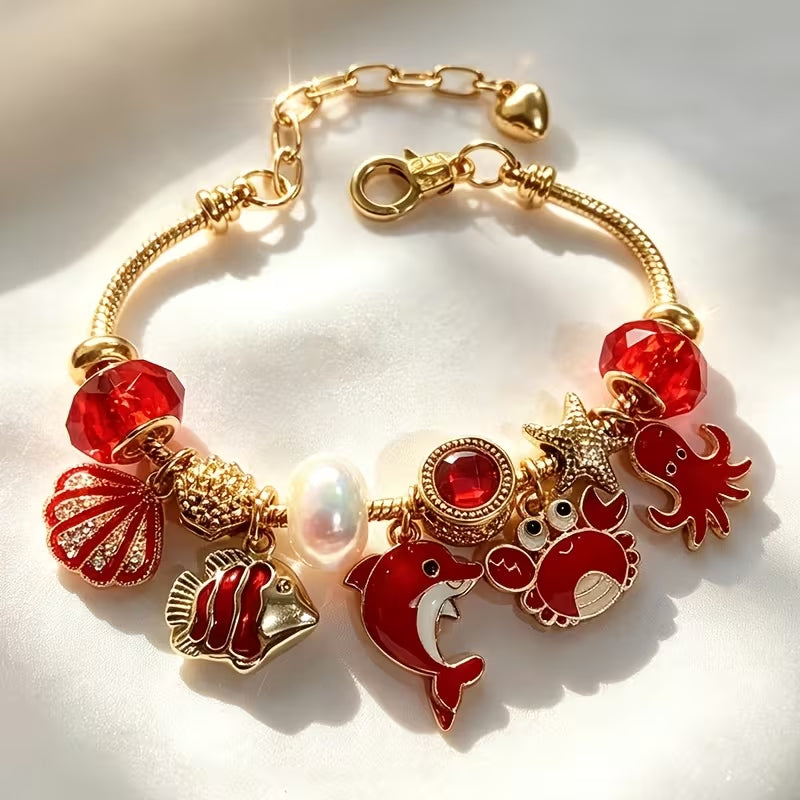Sunflower & Bee Necklace