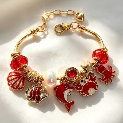 Sunflower & Bee Necklace