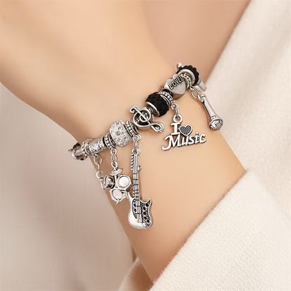Music Charm Bracelet