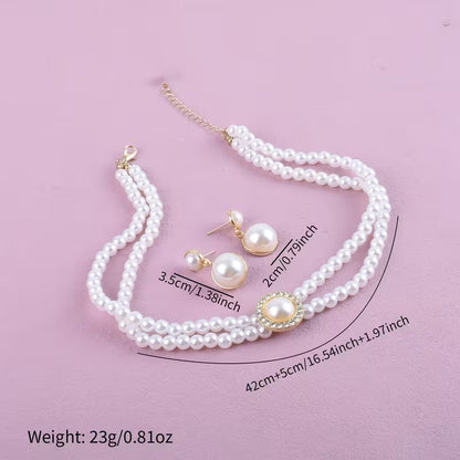 Royal Pearl Choker Set