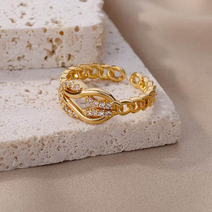 Zirconia Open Ring
