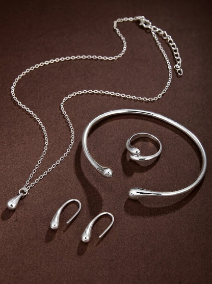 Silver Essentials Watch Set